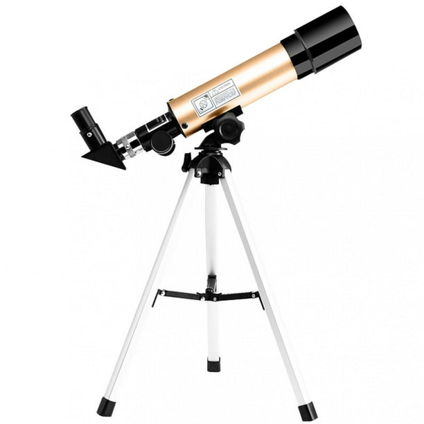 F36050 Astronomy Telescopes for Kids & Children & Beginners Refractor Telescopes for Adults for Kids Astronomy Professional Travel Astronomical Refracting Telescope with Tripod Blue 